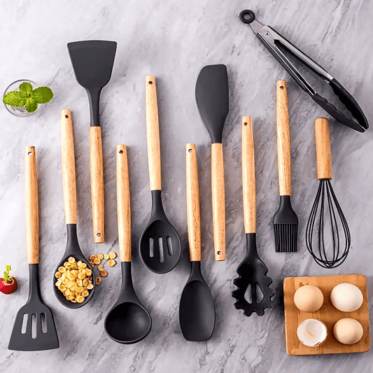 Kit para Cozinha C/12 Peças de Silicone